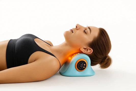 BARI-IL NeckCare – מכשיר עיסוי צוואר עם חימום ומתיחה - BARI-IL